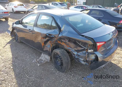 2018 Toyota Corolla Le из США, поврежденный, VIN 2T1BURHE9JC987965